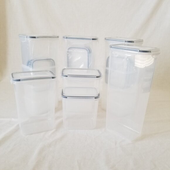 NEW IN BOX! Airtight BPA-Free Stackable Food Storage Containers w/Sealing Lids - Picture 13 of 15